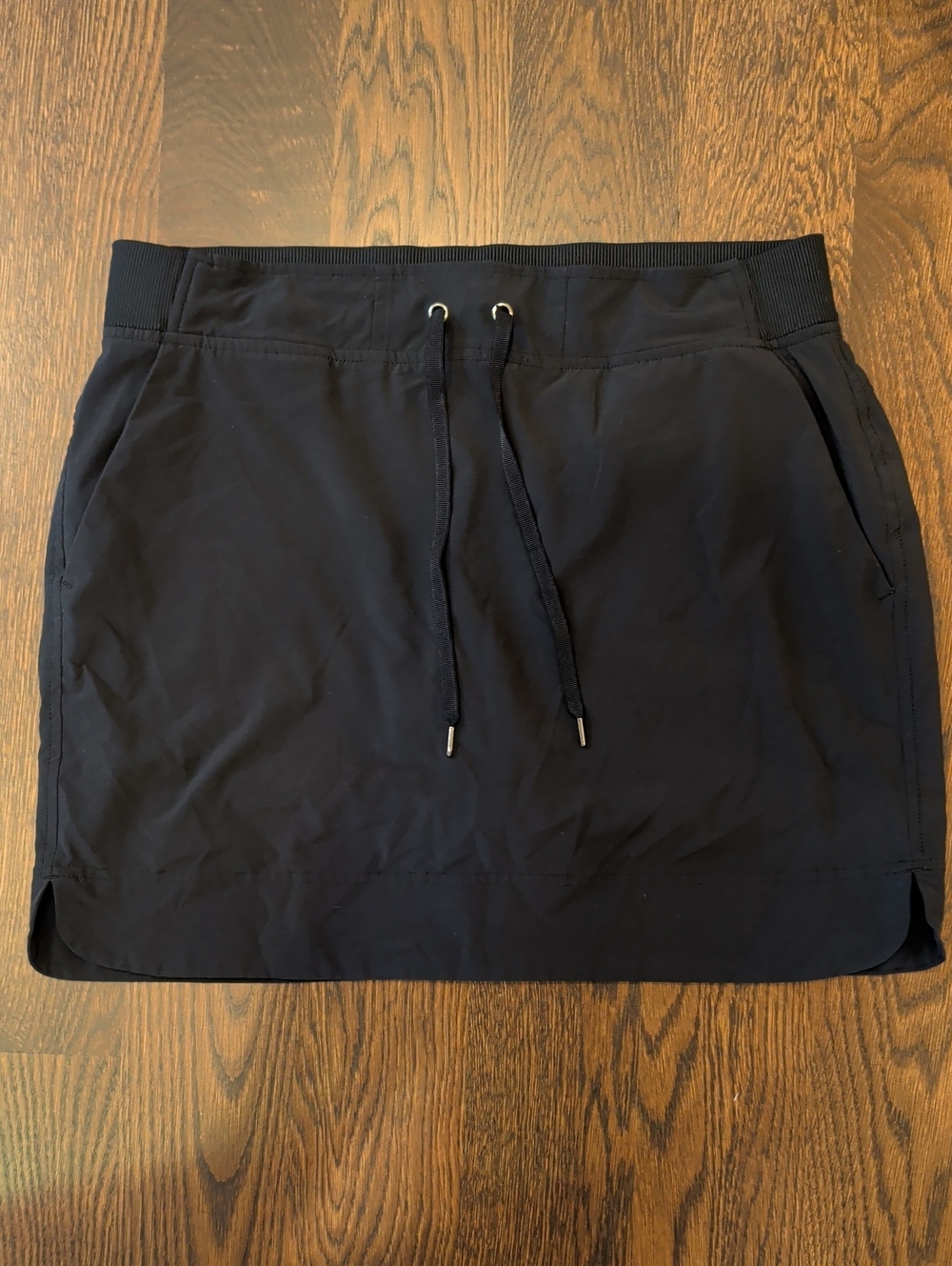 Athleta Black Performance Skort with Drawstring